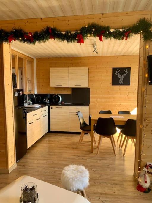 Appart Style Chalet Superbe Vue, Ski Vip Remise 20 % Font-Romeu-Odeillo-Via Exterior foto